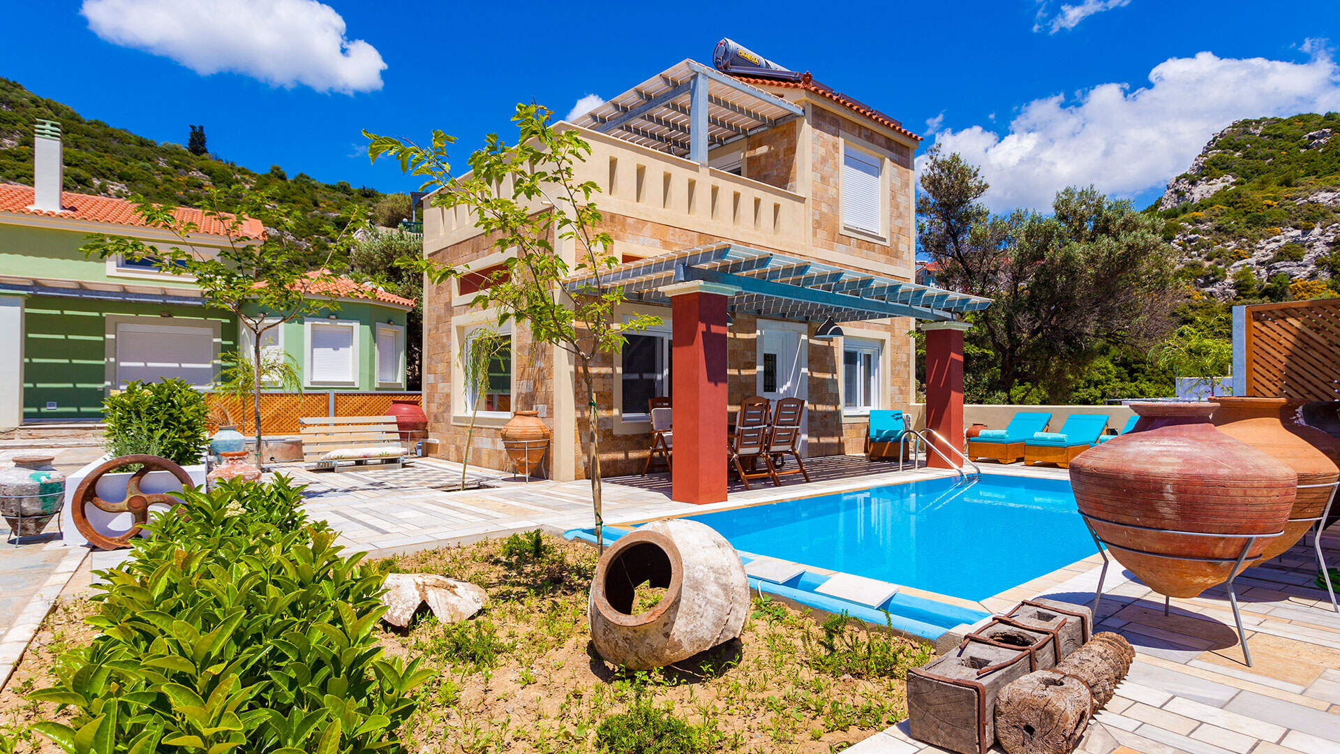 Vakantie verblijf vakantiehuis villa Griekenland