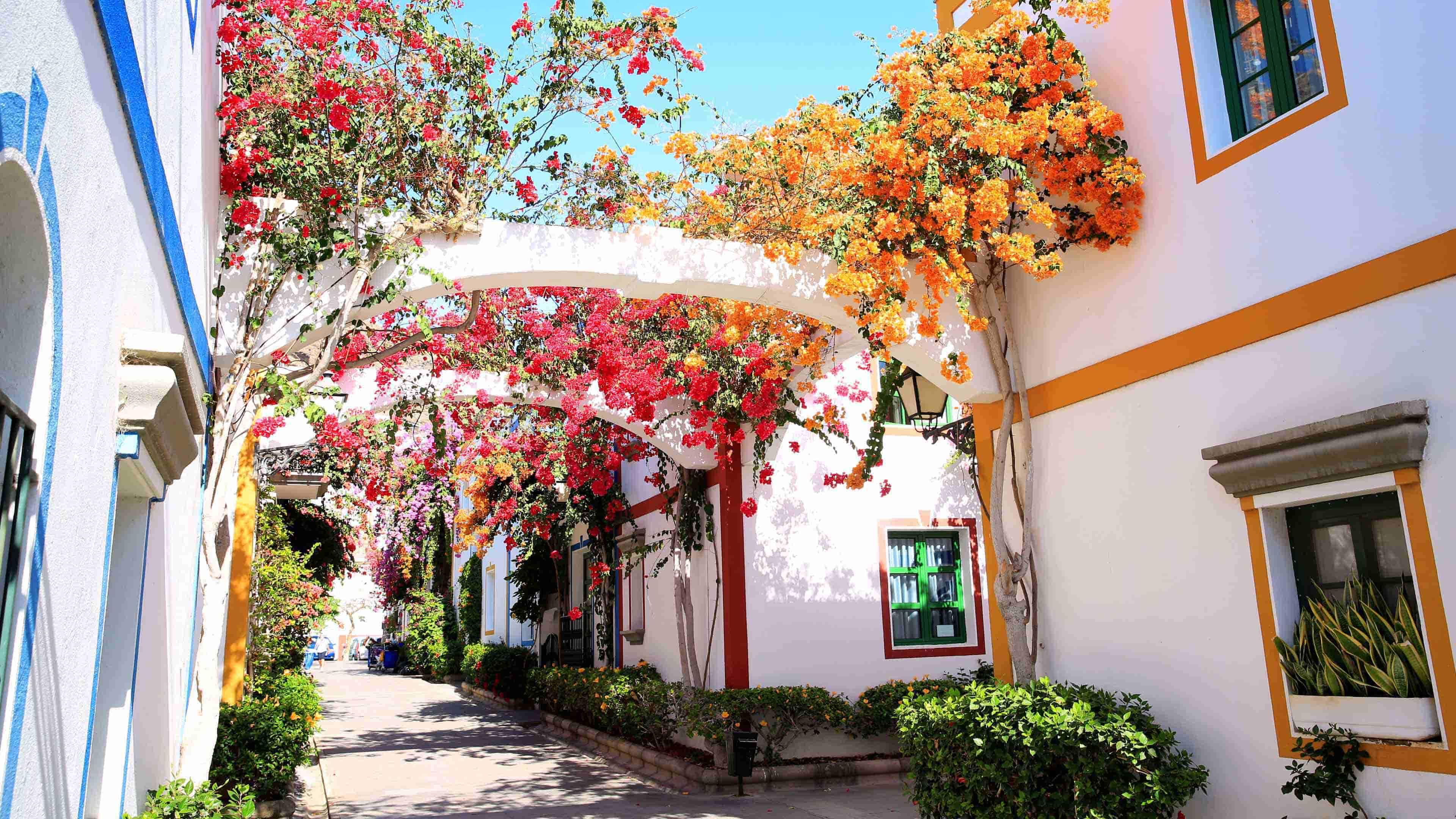 spanje gran canaria puerto de morgan straat canarische eilanden