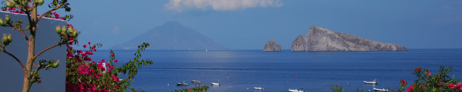 Eolische eilanden Sicilië.